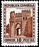 Spain 1932 Characters And Monuments 10 PTA Castaño Edifil 675. España 675. Subida por susofe